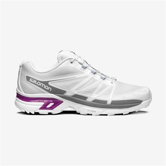 Salomon Xt-wings 2 Men's Sneakers White / Purple | THEB84315
